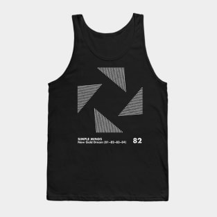 New Gold Dream (81–82–83–84) / Minimal Graphic Design Art Tank Top